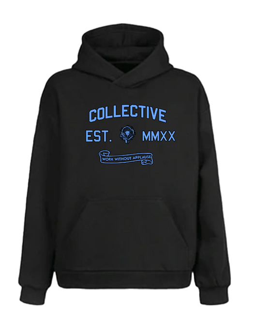 UNIVERSITY HOODIE - BLACK